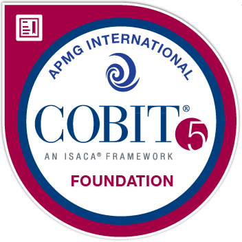 COBIT foundation badge - KAPUA - Jan Verwaest - Digitalisering van administratie, facturatie en boekhouding.